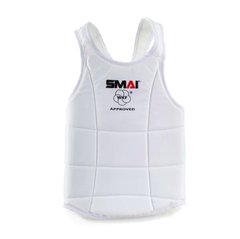 Защита туловища с лицензией WKF SMAI BP белый XL