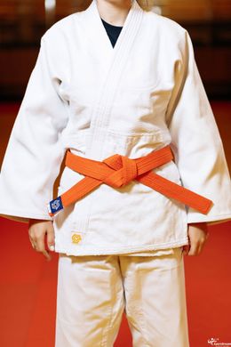 Judo belt orange Kintayo for height - 140