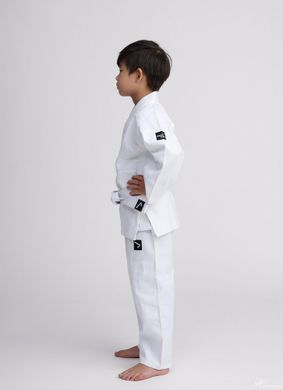 Кимоно для дзюдо детское белое IPPON GEAR Future 2.0, плотность 335 г/м&sup2; - 110