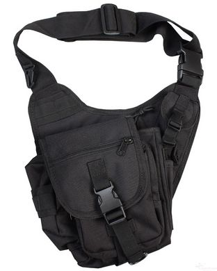 Сумка на плечо KOMBAT UK Tactical Shoulder Bag черный (kb-tsb-blk)