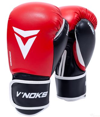 Боксерські рукавички V`Noks Lotta Red 10 ун. (60019)