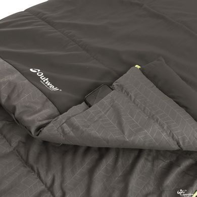 Спальний мішок Outwell Celebration Lux/+4&deg;C Black (Right)
