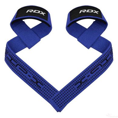 Лямки для тяги RDX S4 Gym Cotton Gel Straps Black Plus