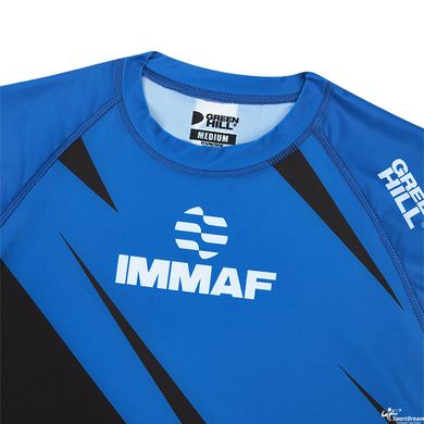 Рашгард для ММА Green Hill RASH GUARD RGI-4021 IMMAF синій S