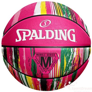 М'яч баскетбольний 7 Spalding Marble Ball 84402Z для вулиці