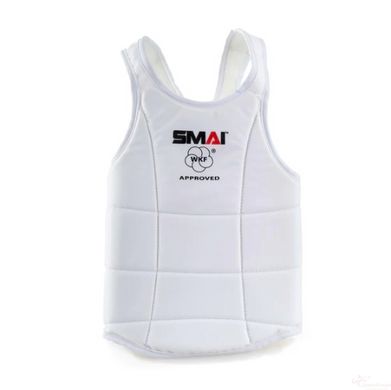 Защита туловища с лицензией WKF SMAI BP белый XL