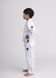 Кимоно для дзюдо детское белое IPPON GEAR Future 2.0, плотность 335 г/м&sup2; - 110