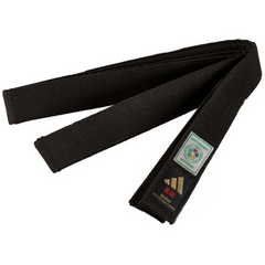 Пояс для дзюдо Adidas ELITE IJF with KANJI OPTION черный/золотой adiB242J 300 см