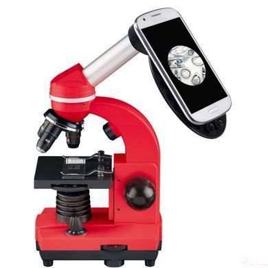 Микроскоп Bresser Biolux SEL 40x-1600x Red (смартфон-адаптер) (8855600E8G000)