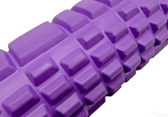 Massage roller EasyFit Grid Roller 33 cm v.1.1 Violet