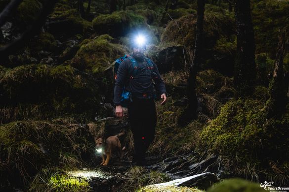 Ліхтар налобний Highlander Polaris 550 Rechargable Head Torch Black (TOR195)