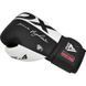 Боксерские перчатки RDX F4 White 12 унций