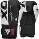 Боксерские перчатки RDX F4 White 12 унций