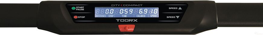 Бігова доріжка Toorx Treadmill City Compact Pearl White (CITY-COMPACT-W)