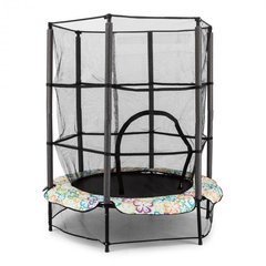 Trampoline KLARFIT Rocketkid 4 140 cm Floral pattern