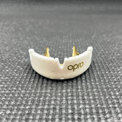 Капа OPRO Gold Braces під брекети доросла (вік 11+) White/Gold (art.102506004)