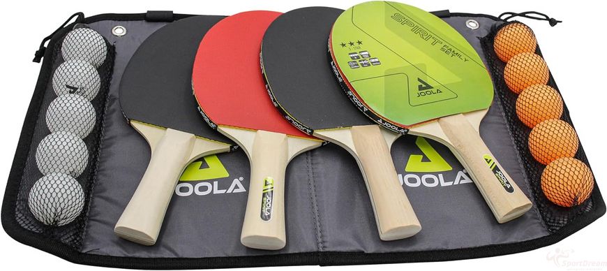 Набір для настільного тенісу Joola Family 4 Bats 10 Balls (54810)