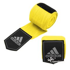 Боксерские бинты ADIDAS ADIBP031-Yellow (желтые) - 3.55 м