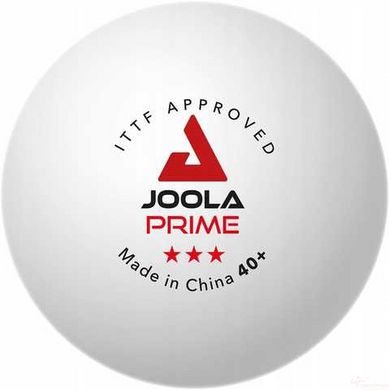 Мячи для настольного тенниса Joola Prime 40+ White 6 шт (40031)