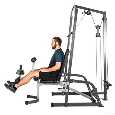 Multifunctional atlas with a bench for training inSPORTline Power Rack PW60