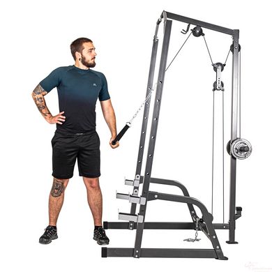 Багатофункціональний атлас з лавкою для тренувань inSPORTline Power Rack PW60