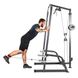 Multifunctional atlas with a bench for training inSPORTline Power Rack PW60