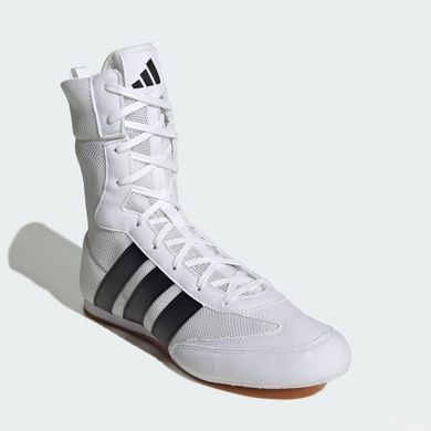 Обувь для бокса (боксерки) Adidas Box Hog Classic белая JS4436 размер 40.5 RU 8