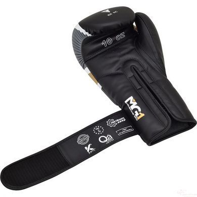 Выставочный образец! Перчатки боксерские RDX Rex Leather Black 10 ун (40291)