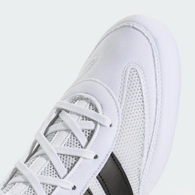 Обувь для бокса (боксерки) Adidas Box Hog Classic белая JS4436 размер 40.5 RU 8
