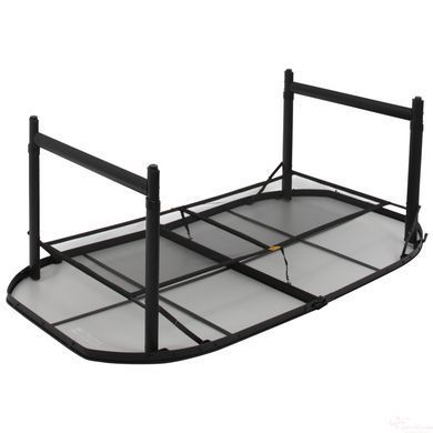 Стол Bo-Camp Northgate Oval 150x80 cm Black/Grey (1404188) + БЕСПЛАТНАЯ ДОСТАВКА
