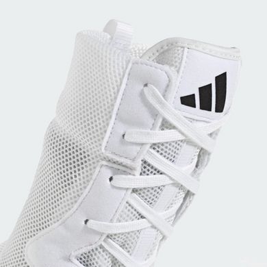 Обувь для бокса (боксерки) Adidas Box Hog Classic белая JS4436 размер 40.5 RU 8