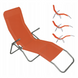 Кресло-шезлонг Jumi раскладной оранжевый (OM-719255)