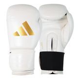 Боксерские перчатки Adidas Speed ​​50 белый/золотой SBG50 10 унций