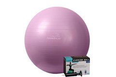 Мяч для фитнеса и гимнастики PowerPlay 4001 75см фиолетовый.