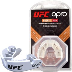 Капа OPRO Bronze UFC Hologram White (art.002258002), Білий
