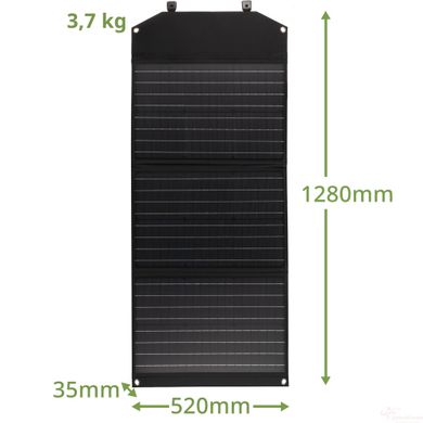 Портативний зарядний пристрій сонячна панель Bresser Mobile Solar Charger 90 Watt USB DC (3810060)