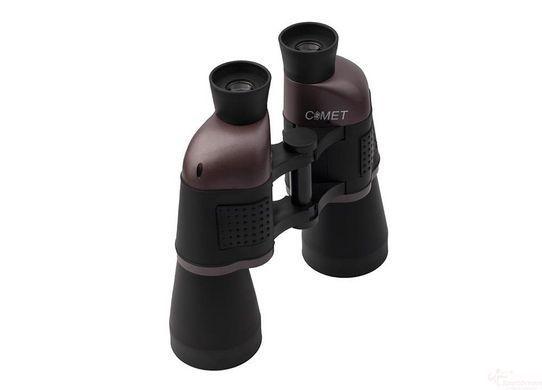 Бінокль Comet LR-038C (20X50), чорний, в чохлі, Чорний