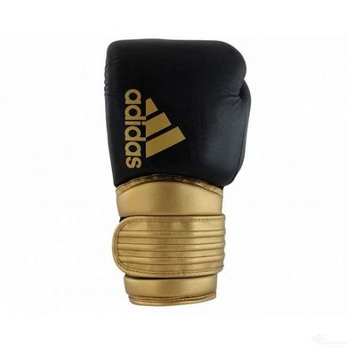 Боксерские перчатки Hybrid 300 черный/золотой ADIDAS ADIH300 - 20 унций