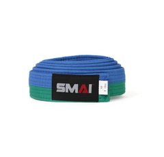 Пояс для кимоно сине-зеленый SMAI SM B001JCUB - 280 см