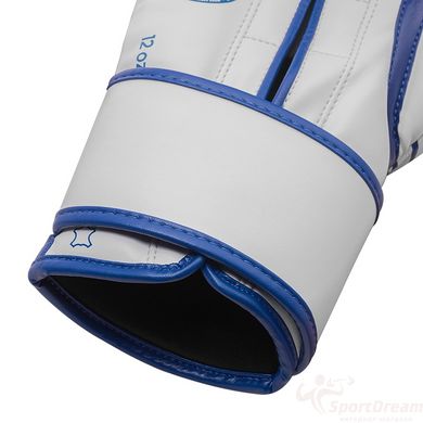 Перчатки с лицензией Wako для бокса и кикбоксинга ADIDAS adiKBWKF200 сине-белый - 10 унций