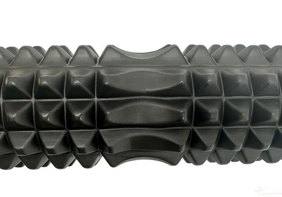 Massage roller EasyFit Grid Roller 33 cm v.1.2 Black