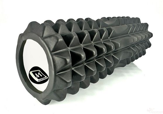 Massage roller EasyFit Grid Roller 33 cm v.1.2 Black