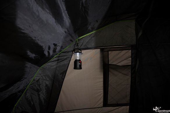 Палатка High Peak Brixen 4.0 Light Grey/Dark Grey/Green (11815) + БЕСПЛАТНАЯ ДОСТАВКА