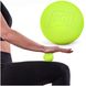Силіконовий масажний м'яч 63 мм Hop-Sport HS-S063MB салатовий (5902308222694)