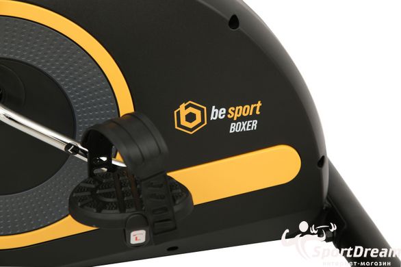 Велотренажер Besport BS-1040 BOXER магнітний чорно-жовтий