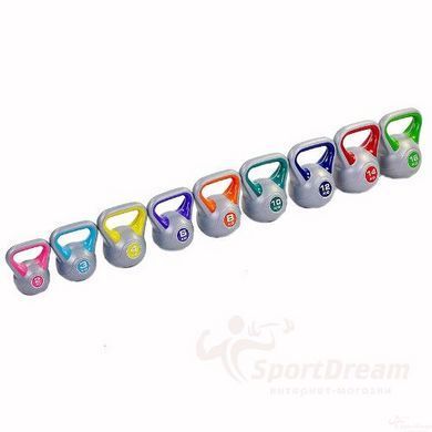 Гиря пластикова 6 кг TA-5734-6