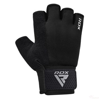 Рукавички для фітнесу RDX W1 Half Black Plus S, S