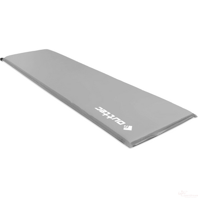 Самонадувающийся коврик Outtec 180х53х4см гладкий серый (5907766665731)