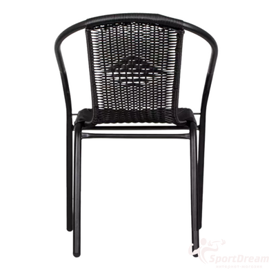 Садове крісло Chomik Bistro Plus чорний