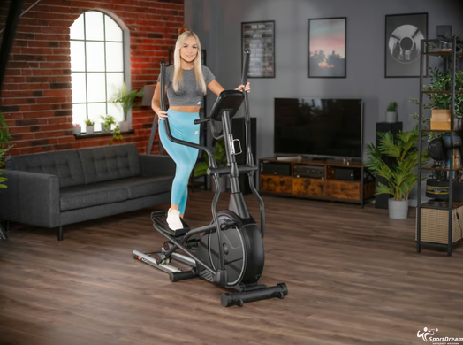 Орбитрек Hop-Sport HS-160CF Stage электромагнитный серый + БЕСПЛАТНАЯ ДОСТАВКА